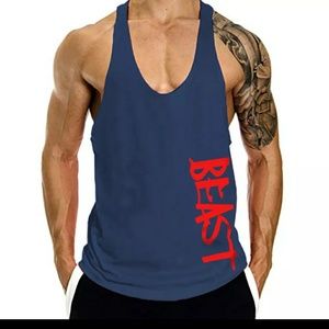 Mens fitness tank top